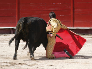 De rodillas en Iñaquito