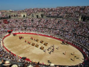 El coliseo de Nimes